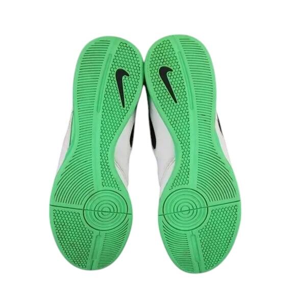 Nike Shoes Mens 13 Soccer Cleats Indoor TiempoX Athletic Leather White Green Low main image 8